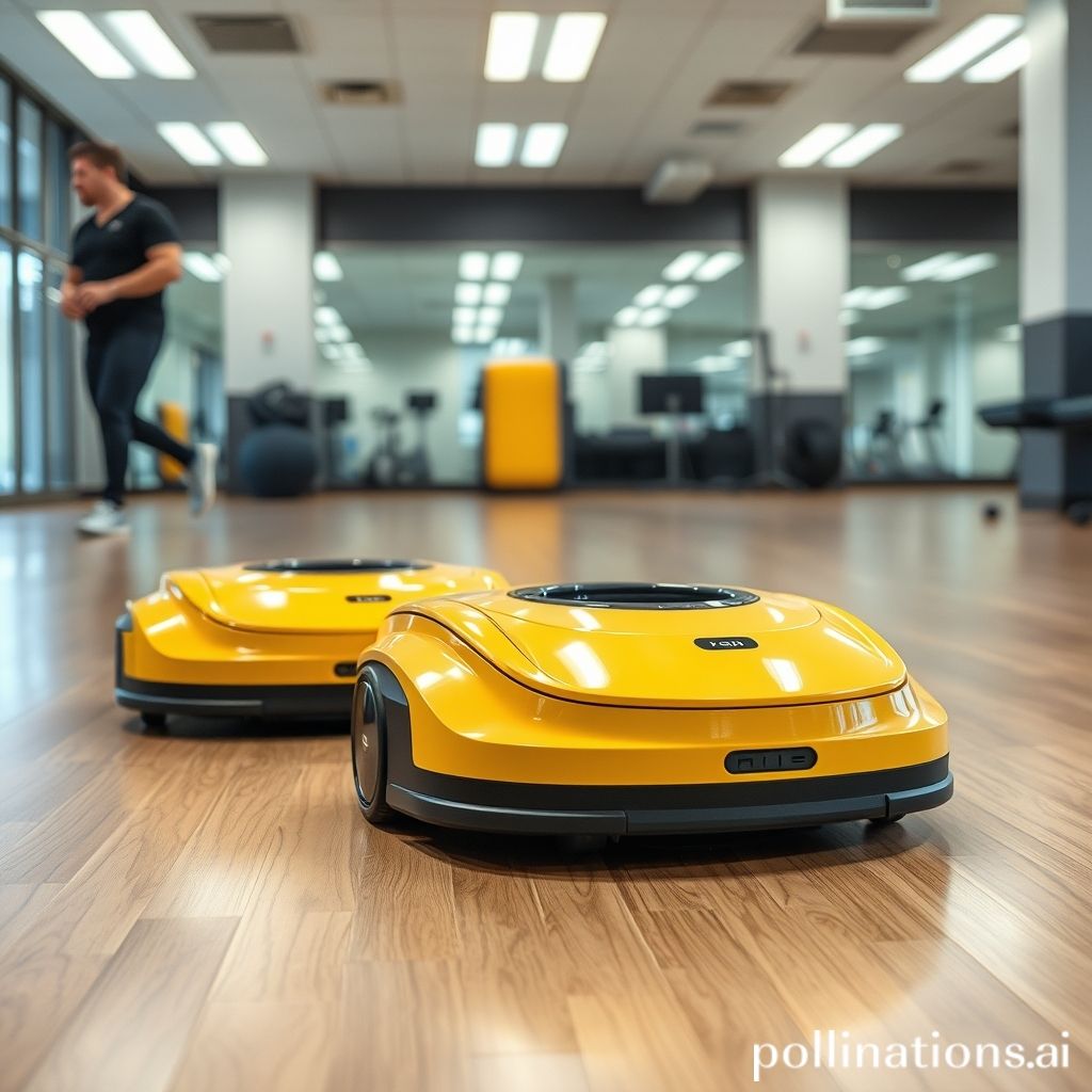 Revolutionize Gym Floor Cleaning Enhance Efficiency With Robotic Vacuums